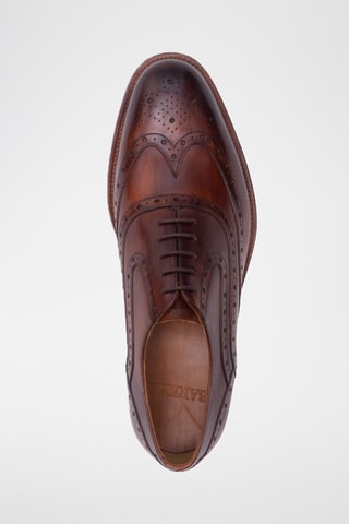 Richelieus en cuir Liffey - Marron