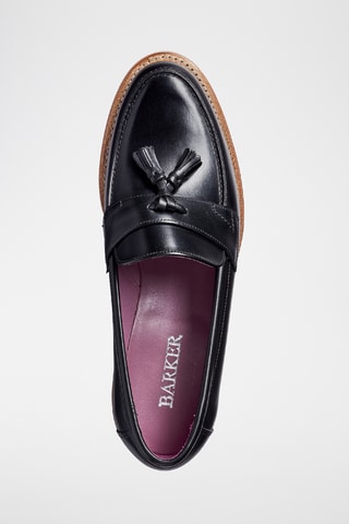 Mocassins en cuir de veau Imogen - Noir