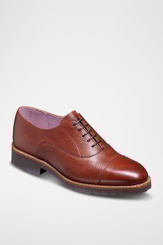 Richelieus en cuir Eva - Marron