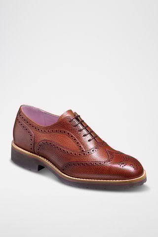 Richelieus en cuir Bonnie - Marron
