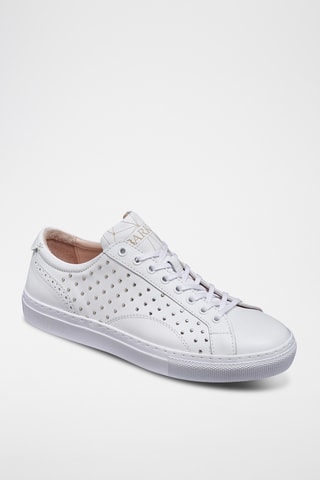 Baskets en cuir Isla - Blanc