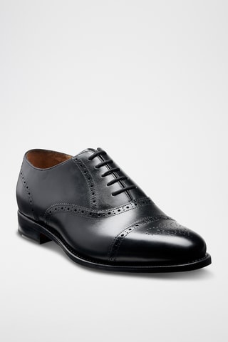 Richelieus en cuir de veau Gatwick - Noir
