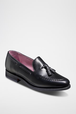 Mocassins en cuir de veau Sienna - Noir