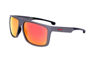 Lunettes de soleil homme - Verres effet miroir - Catégorie 3 - Carrera