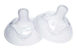 2 tétines en silicone Pro Double Anti-Colique sans BPA, BPS et BPF M - Dès 2 mois