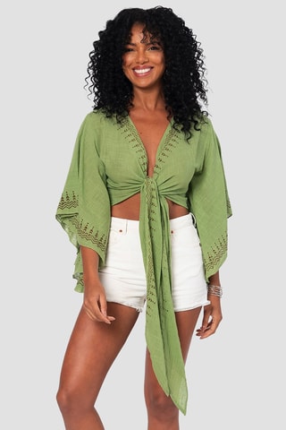 Crop top - Vert