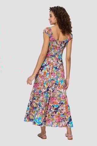 Robe longue - Multicolore