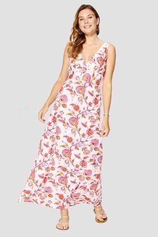 Robe - Blanc et rose