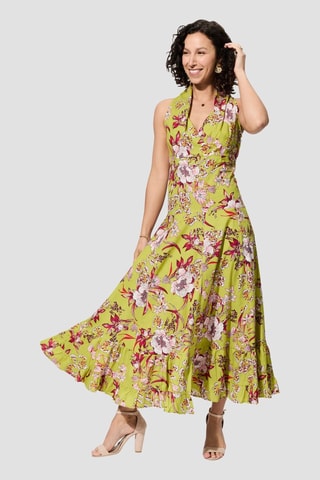Robe longue - Vert