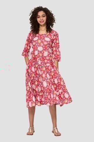 Robe patineuse - Rose