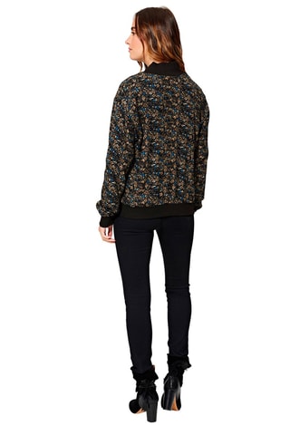 Bomber Noir et marron