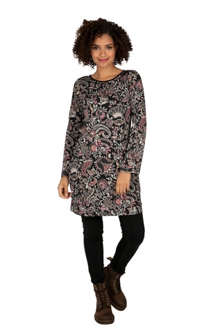 Tunique Anthracite et nude
