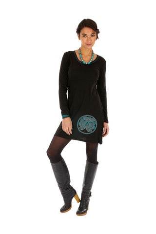 Robe droite - Noir