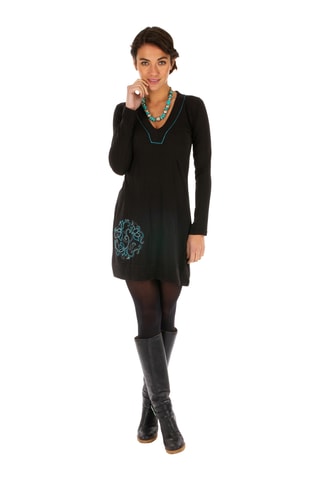 Robe droite - Noir