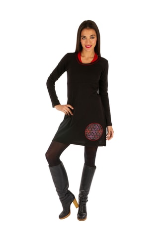 Robe droite - Noir
