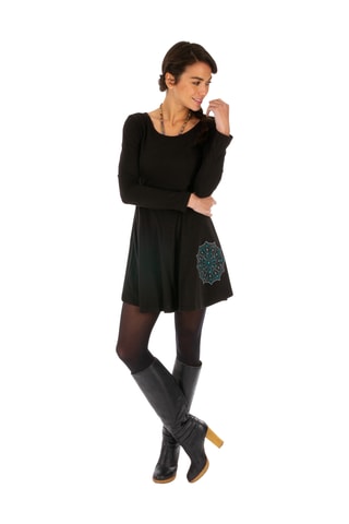 Robe droite - Noir