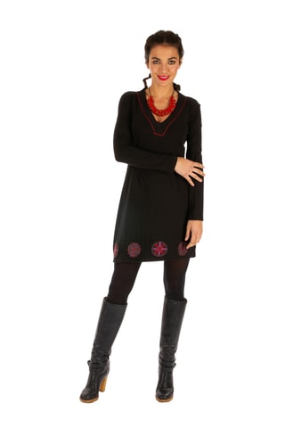 Robe droite - Noir