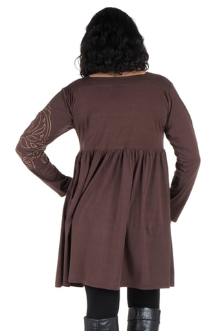 Robe patineuse - Marron