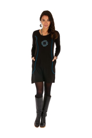 Robe droite - Noir