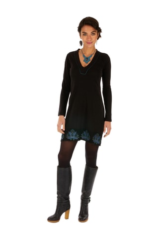 Robe droite - Noir