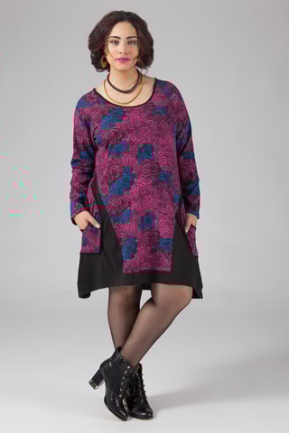 Robe droite - Violet