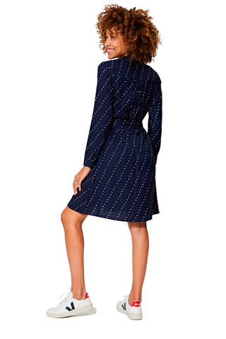 Robe chemise - Bleu marine