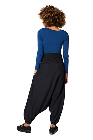 Sarouel taille haute - Noir