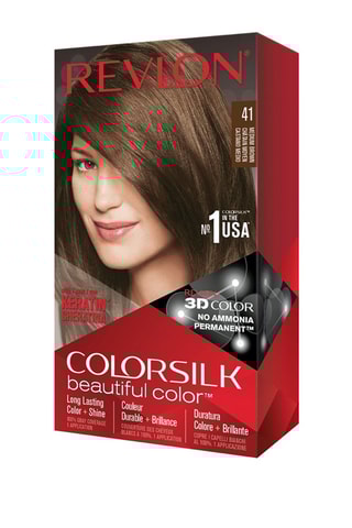 Coloration permanente Colorsilk Beautiful Color - N°41 Châtain moyen