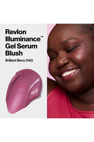 Gel sérum Blush Illuminance  - n°140 Brilliant Berry - 11 ml