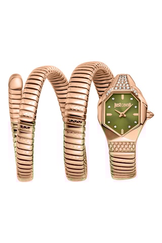 Relógio de quartzo em aço - Dourado-rosa