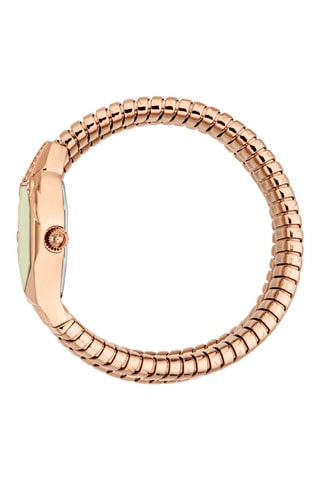 Relógio de quartzo em aço - Dourado-rosa