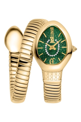 Relógio de quartzo em aço - Dourado