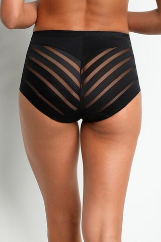 Culotte taille haute Control Modern - Noir - Dim