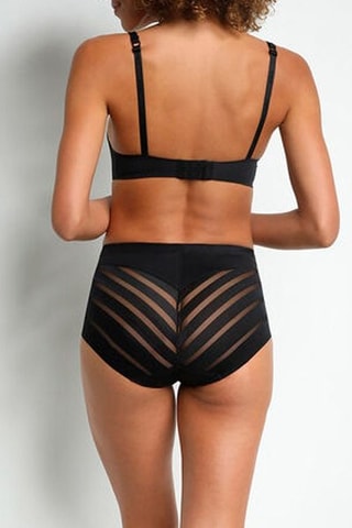 Culotte taille haute Control Modern - Noir - Dim
