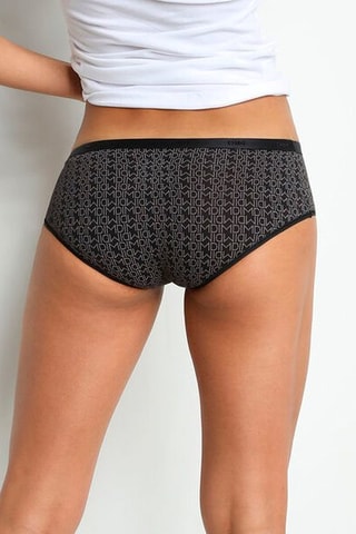 3 shortys Les Pockets - Noir et gris 