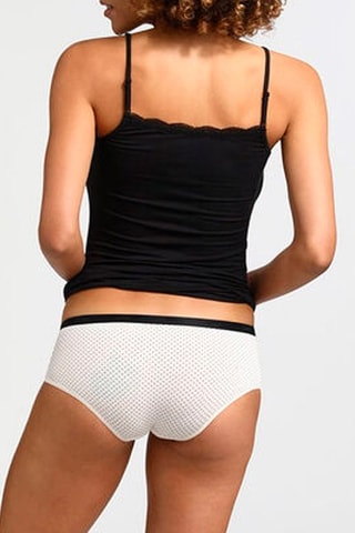3 shortys Les Pockets - Blanc et noir