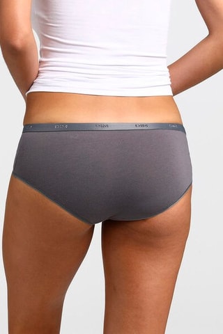 3 shortys Les Pockets EcoDIM - Taupe, rose et gris 