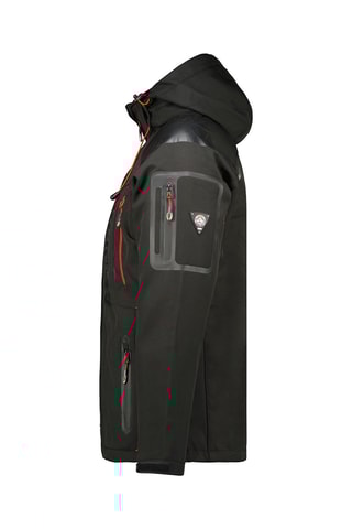 Casaco Softshell com capuz Tessaie Preto