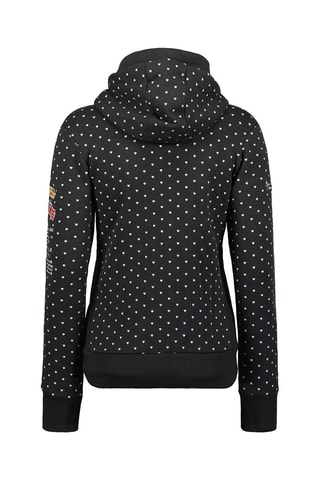 Sweat com capuz Gymcoeurana 
Preto