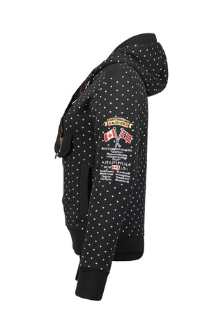 Sweat com capuz Gymcoeurana 
Preto