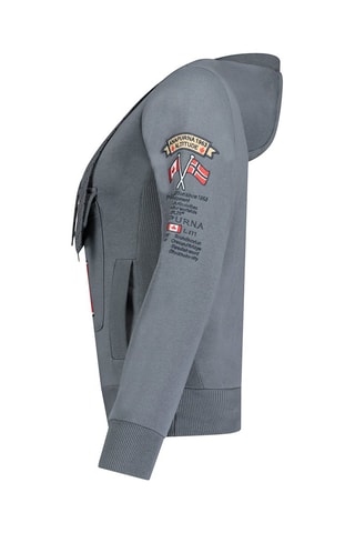 Sweat com capuz Gymana  Cinzento