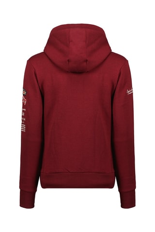 Sweat com capuz Gymana Bordô