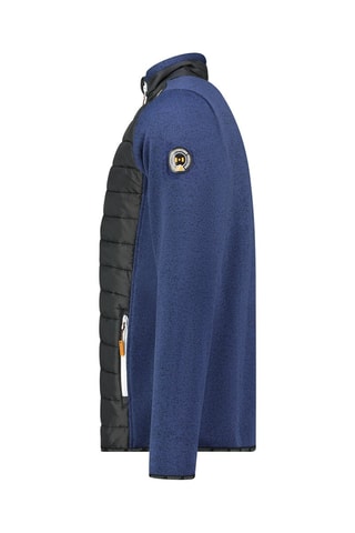 Casaco polar Tirexana - Azul-marinho e preto