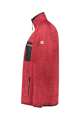 Casaco polar Titlana - Vermelho mesclado