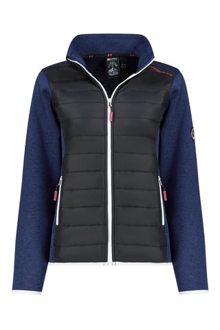 Casaco polar Tirexana - Azul e preto