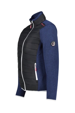 Casaco polar Tirexana - Azul e preto