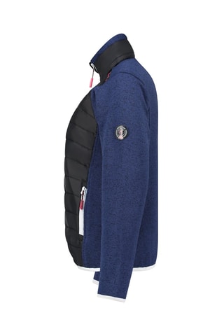 Casaco polar Tirexana - Azul e preto