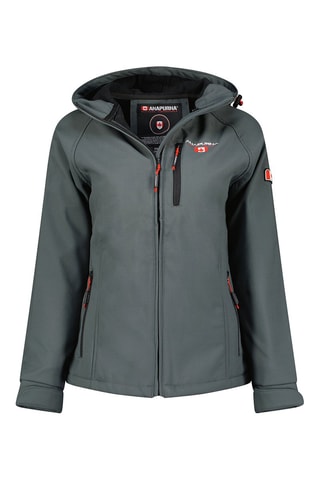 Casaco com capuz Softshell Tacerana - Cinzento