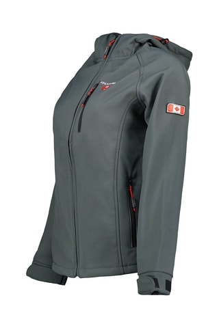 Casaco com capuz Softshell Tacerana - Cinzento