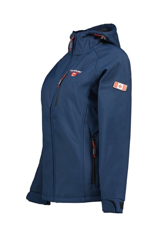 Casaco com capuz Softshell Tacerana - Azul